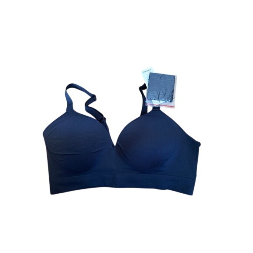 NWT Truekind supportive comfort‎ wireless shaping bra in black
